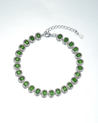 Olive Grove crystal bracelet