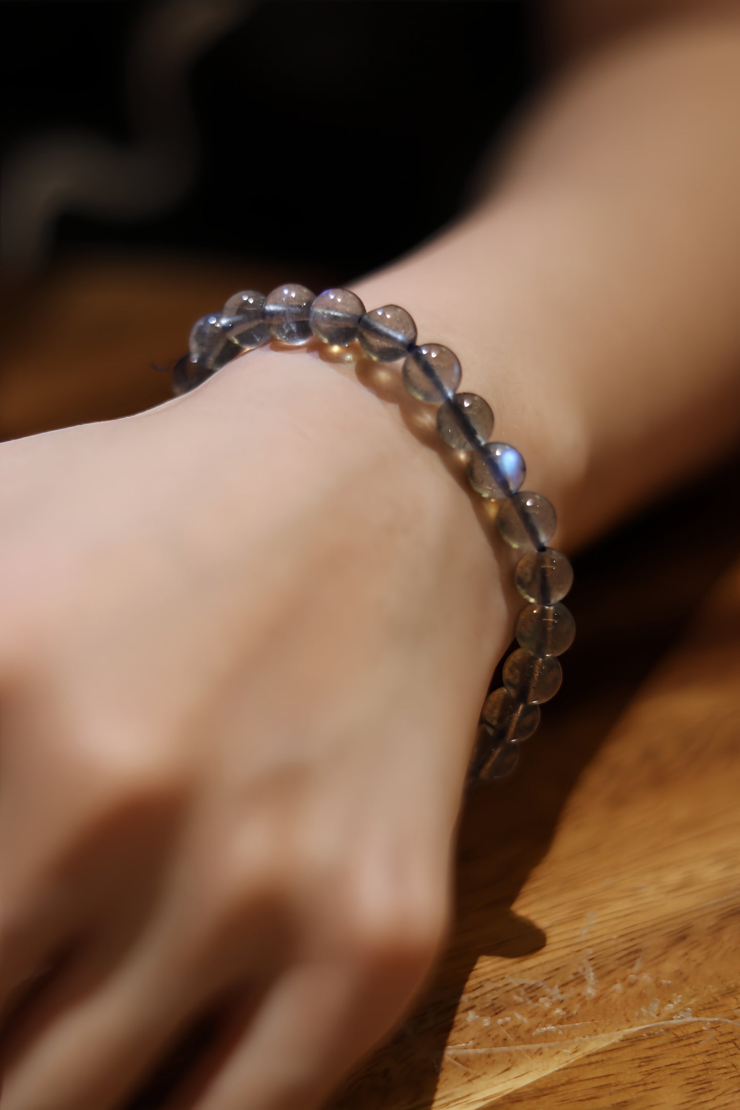 Plain Moonstone Bracelet