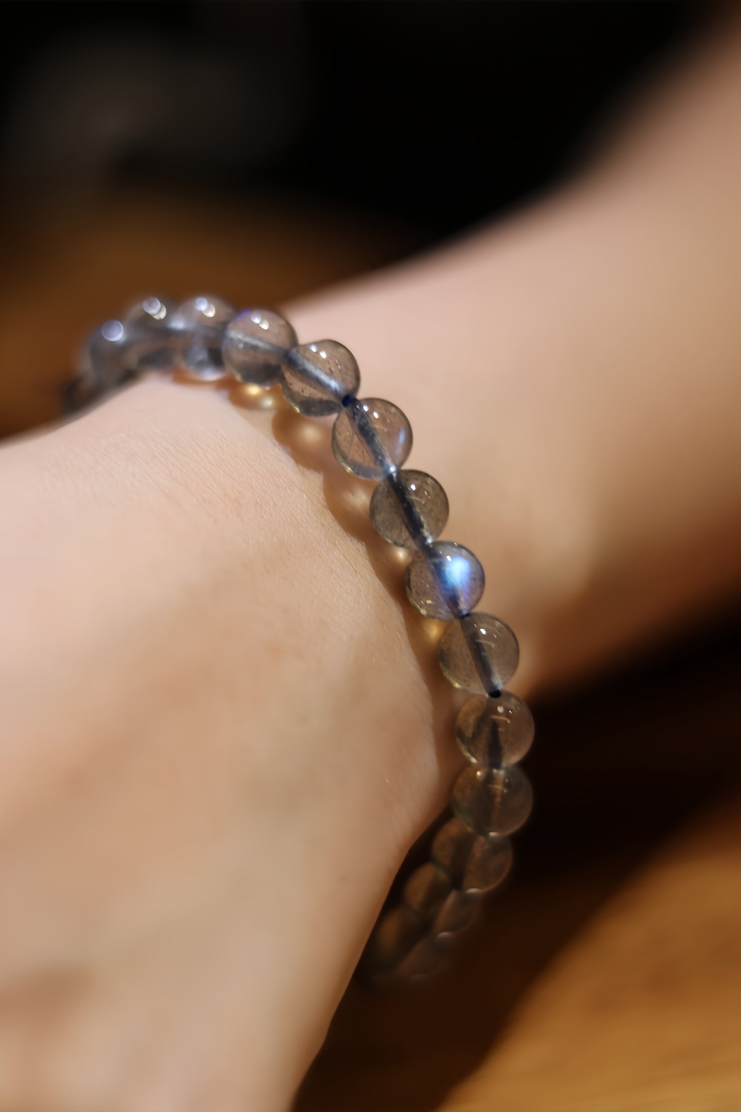 Plain Moonstone Bracelet